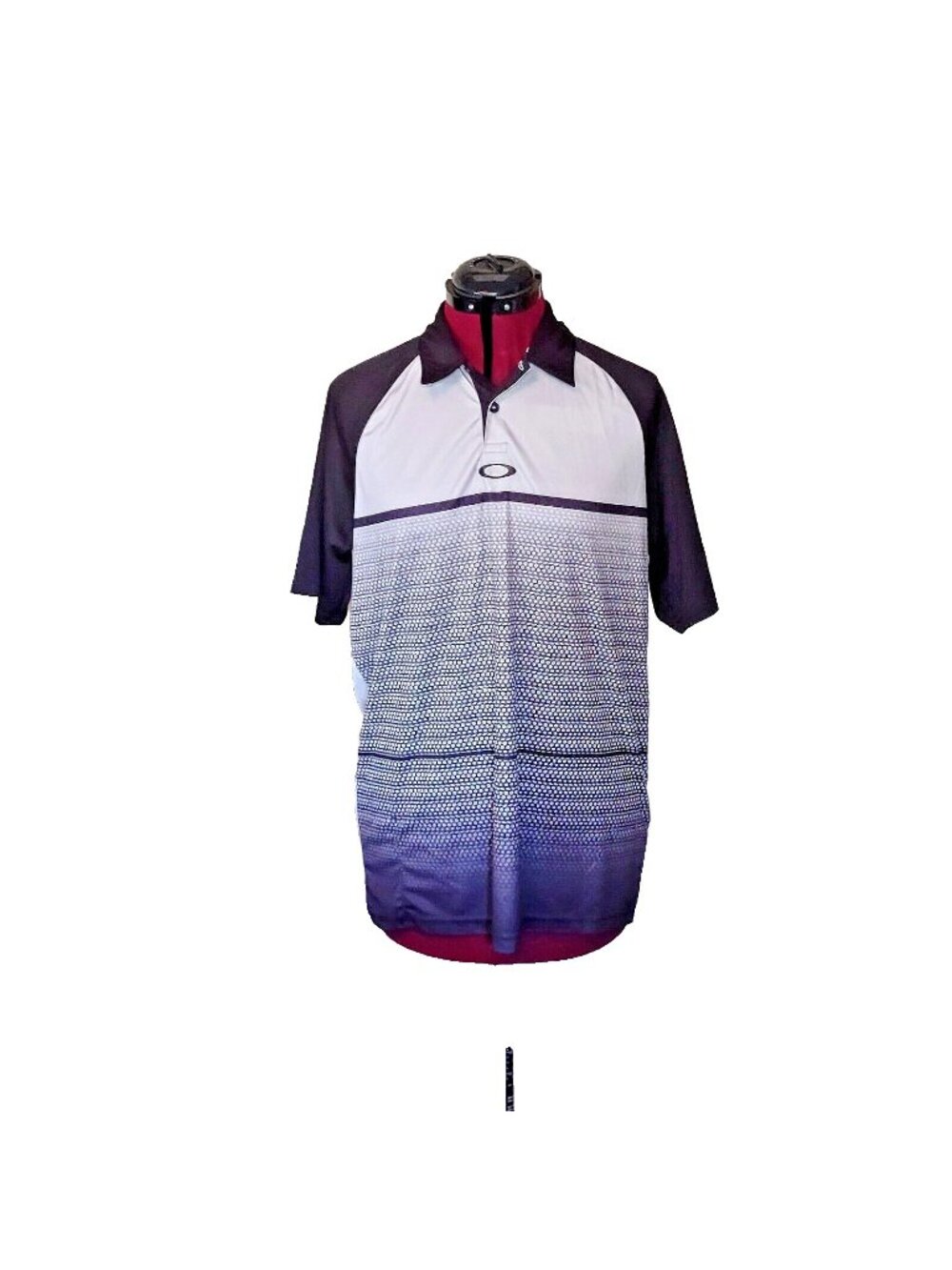 Oakley Golf Polo Shirt Men’s Size Small Multicolor Short Sleeve Performance